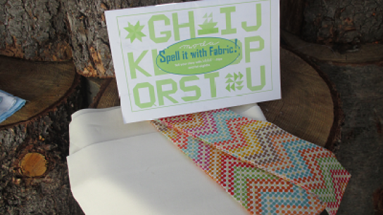 Spell It with Fabric Quilt Kit