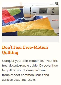 Free Motion Quilting Photo and Description